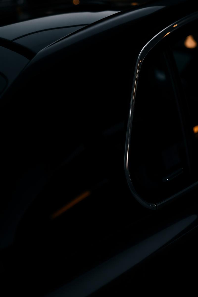 Tinted luxury window detail